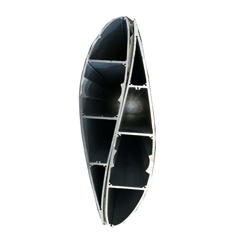 Aluminum Extrusion Airfoil Fan Blade